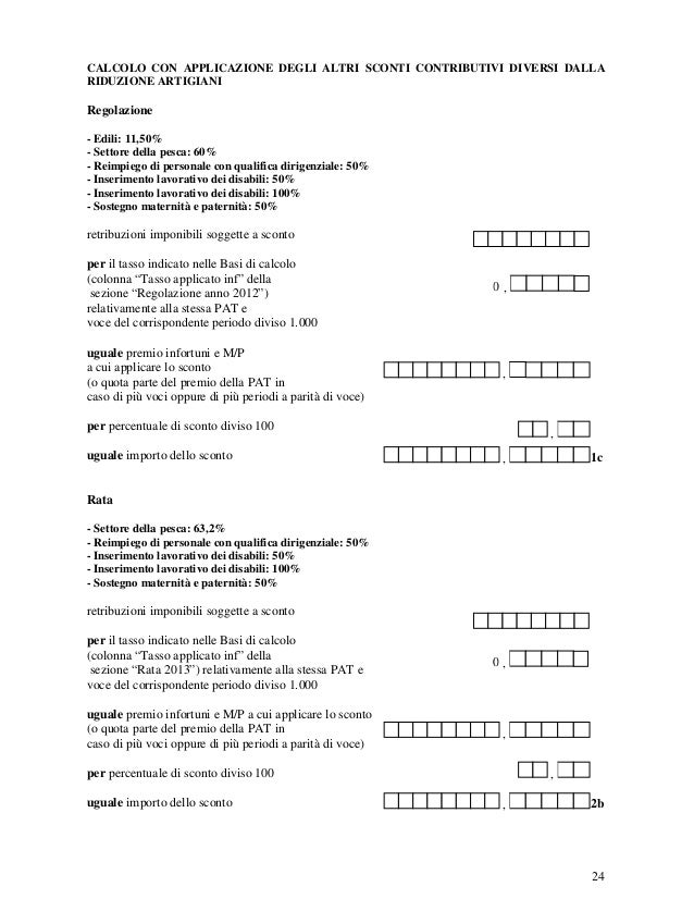 SCARICA BASI DI CALCOLO INAIL